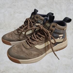 Vans UltraRange Hi DL MTE Dark Earth Nomad Camo VN0A4BU5TYG Unisex, Sz 6.5M - 8W